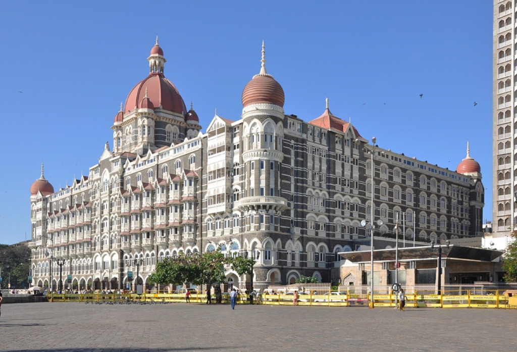 Taj Mahal Hotel was under attack on 26/11 by terrorists.